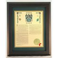 Tpwmsemd Townsend H003grant Personalized Coat Of Arms Framed Print. Last Name - Grant H003GRANT
